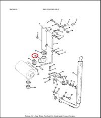 HM-1222 | HM-1222  Deep Water Fording Kit Elbow Hose HMMWV.JPG