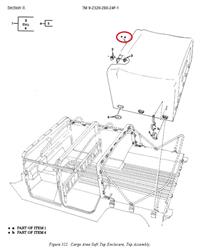 HM-1227 | HM-1227  10 Foot 4-Man Soft Top Cover (TAN) HMMWV (1).JPG