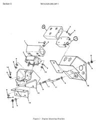 HM-1277 | HM-1277  Left Side Engine Mount Bracket With Resilent Mount.JPG