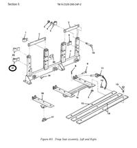 HM-1326 | HM-1326 Right Hand Troop Seat Mounting Bracket HMMWV.jpg