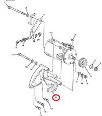 HM-1457 | HM-1457 200 Amp NIEHOFF Alternator Mounting Bracket HMMWV (1).png