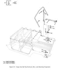HM-1888 | HM-1888  Ambulance Cargo Area Soft Top Enclosure Retaining Clip HMMWV (2).JPG
