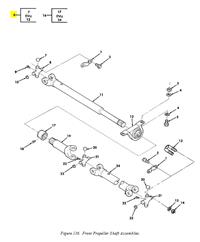 HM-1973 | HM-1973  Front Prop Shaft Driveshaft With Bearing And U-Joint HMMWV  (4).JPG