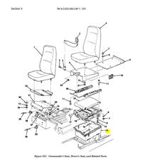HM-2022 | HM-2022 Driver Seat Black Lower Base Side Cover HMMWV Dia (1).JPG