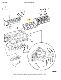 HM-209 | HM-209  Head Gasket 6.2L GM Style V8 Diesel Engine HMMWV.png