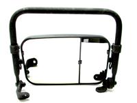 HM-3472 | HM-3472 Right Passenger Side Black Rearview Mirror with Mounting Arm Bracket Kit HMMWV (5).JPG