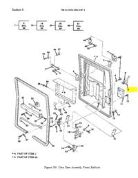 HM-3484 | HM-3484 Front Left Hand Crew Door Latch Hook HMMWV DIA (1).JPG