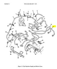 HM-3500 | HM-3500 Fuel Injection Supply and Return Metal Tube Cylinder No 8 HMMWV DIA (1).JPG