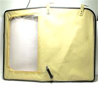 HM-3511 | HM-3511 Right Front Passenger Side Tan Vinyl Soft Door HMMWV (3).JPG