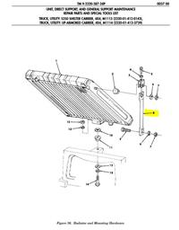 HM-3518 | HM-3518 Right Hand Radiator Support Mounting Bracket HMMWV Dia 2 (2).JPG