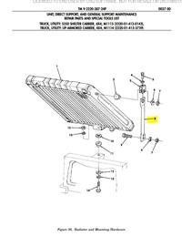 HM-3519 | HM-3519 Left Hand Radiator Support Mounting Bracket HMMWV Dia (1).JPG