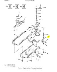 HM-3551 | HM-3551 Engine Oil Pan Pump and Filler Tube Mounting Bracket HMMWV Dia (1).JPG