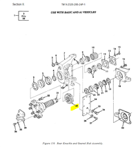 HM-3563 | HM-3563 Rear Knuckle Geared Hub Assembly Lower Gear Spur HMMWV Dia (1).JPG