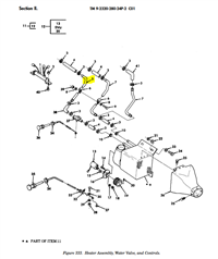 HM-3578 | HM-3578  Stainless Steel Bent Tube Heater Assembly Water Valve Controls HMMWV Dia (1).JPG