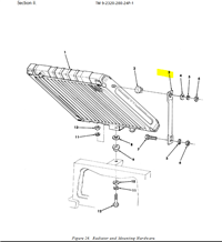 HM-3659 | HM-3659 Left Hand Radiator Support Retainer HMMWV Dia  (1).JPG