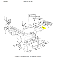HM-3673 | HM-3673 Tailgate Supplemental Armor Panel HMMWV Dia (1).JPG