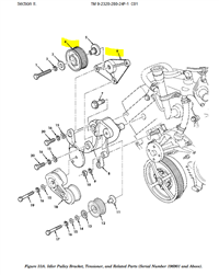HM-3684 | HM-3684 8 Grooved Pulley with Mounting Bracket Fan Assembly HMMWV Dia  (1).JPG