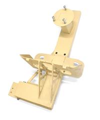 HM-3805 | HM-3805  Spare Tire Carrier Rear Bumper Mounted Swing Away Style with Hardware included HMMWV (20).JPG