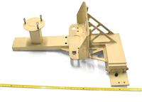 HM-3805 | HM-3805  Spare Tire Carrier Rear Bumper Mounted Swing Away Style with Hardware included HMMWV (22).JPG
