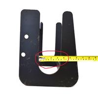 HM-3808 | HM-3808 Mounting Bracket Carrier Storage Bottom Brush Guard HMMWV (10).JPG