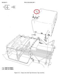 HM-470CAMO  | HM-470CAMO  HMMWV Camo 4-Door Vinyl Rear Cargo Extension Cover (1).JPG