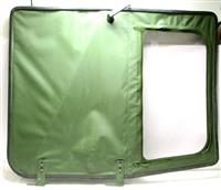 HM-521 | Green Front Passenger Side Vinyl Soft Door HMMWV