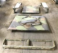 HM-527 | HM-527  Slant Back Hard Top Kit with Gunner Ring HMMWV (Group 1) (6).JPG