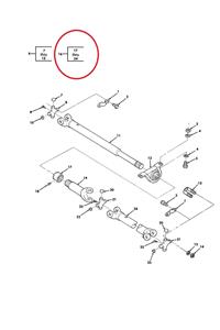 HM-976 | HM-976 HMMWV Front Axle Drive Propeller Shaft Parts Diagram.jpg