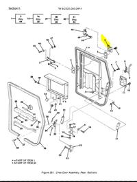 HM-982 | Left Driver Side Upper Hard Door Hinge Dia1.JPG
