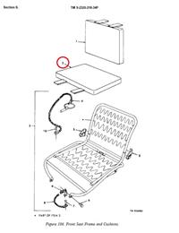 M151-133 | M151-133  Left  Driver Side Bottom Cushion (CANVAS) (5).JPG