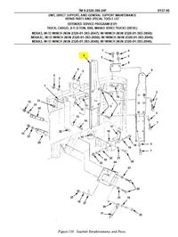 M35-812 | M35-812 Seatbelt Center Support Bracket M35A3 DIA(1).JPG