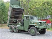 M342A2 6x6 Dump Truck Multifuel Turbo Diesel Engine  6x6 Cargo Truck with Winch and Hard Top