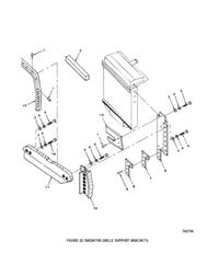 M9-1015 | M9-1015 Radiator Grille Re-Circulation Shield Bracket M915.JPG