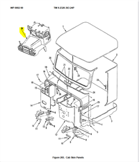 M9-1815 | M9-1815 Hood Cab Assembly M916A1 Dia (1).JPG