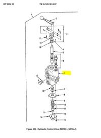 M9-6026 | M9-6026 Hydraulic Winch Directional Spool Control Valve M916A1 M916A2 Dia1.JPG