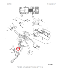 M9-6218 | M9-6218 M915A1 Air Brake DC-4 Double Check Valve (1).png