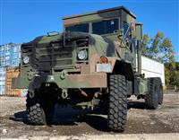 M923A2 BMY 5 Ton 6x6 Truck Chassis - Reinforced Extended Height Cab 