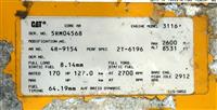 MA3-695 | MA3-695 Caterpillar 3116 6.6 Liter Turbo Diesel Engine for M35A3 Series USED (8).JPG