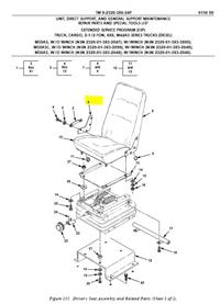 MA3-737 | MA3-737 Seat Side Plate Support Bracket M35A3 Dia 1.JPG