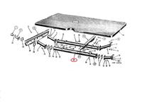 MU-140 | MU-140 Passenger Side Frame Support Tube Mule M274 USED Parts Diagram (Large).JPG