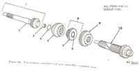 MU-394 | MU-394 Transmission Mainshaft Gearshaft with Attached Gears (7).jpg
