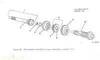 MU-400 | MU-400  Transmission Mainshaft First And Reverse Gear M274 Mule (1).jpeg