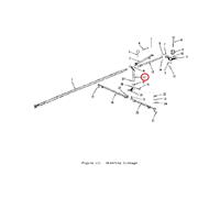 MU-410 | MU-410 Steering Linkage Idler 4 Wheel Steering Pittman Arm Parts Diagram (Large).JPG