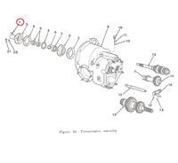 MU-416 | MU-416 Transmission Input Gear Retainer with Input Gear Shaft Parts Diagram (Large).jpg