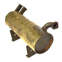 MU-517 | MU-517 Right Exhaust Muffler Mule M274 4 Cylinder Military Standa (5).JPG