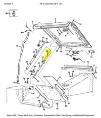 HM-1439 | Metallic Tube Sleeve Cargo Door Assembly Dia (1).JPG