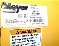 SNOW-034 | SNOW-034 Road Pro 36 10 Foot Plow Meyer Snow Plow  (2).JPG