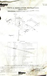 SNOW-059 | SNOW-059 Meyer Drive Pro Universal Clevis and Lift Frame Kit Meyer Snow Plow (38).JPG