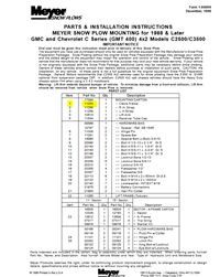 SNOW-076 | SNOW-076 Meyer GMC Chevrolet C Series Mounting Carton Clevis Frame Meyer Snow  DIA .PNG