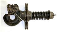 SP-1957 | SP-1957 Wallace Forge 15 Ton Spring Mounted Swivel Pintle Hook for Commercial Trucks NOS (8).JPG